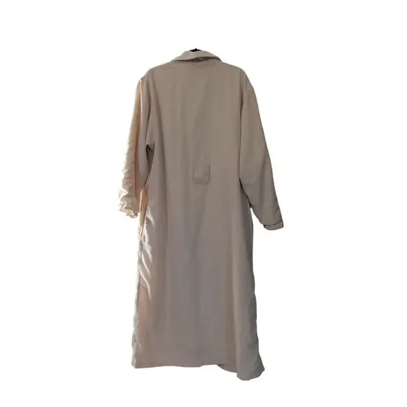Ritz Carlton Spa Half Moon Bay Bath Robe L/XL Tan Vintage Shawl Collar W/ Belt U - Picture 4 of 13
